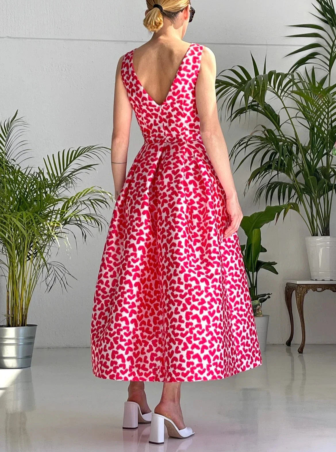 Summer High Waist One-piece Dress