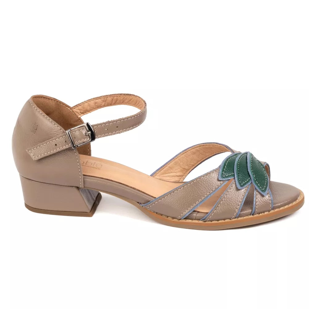 Leaf Almond Sandals