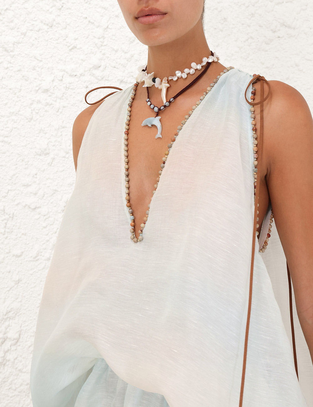 Blue Coast V-neck Dress