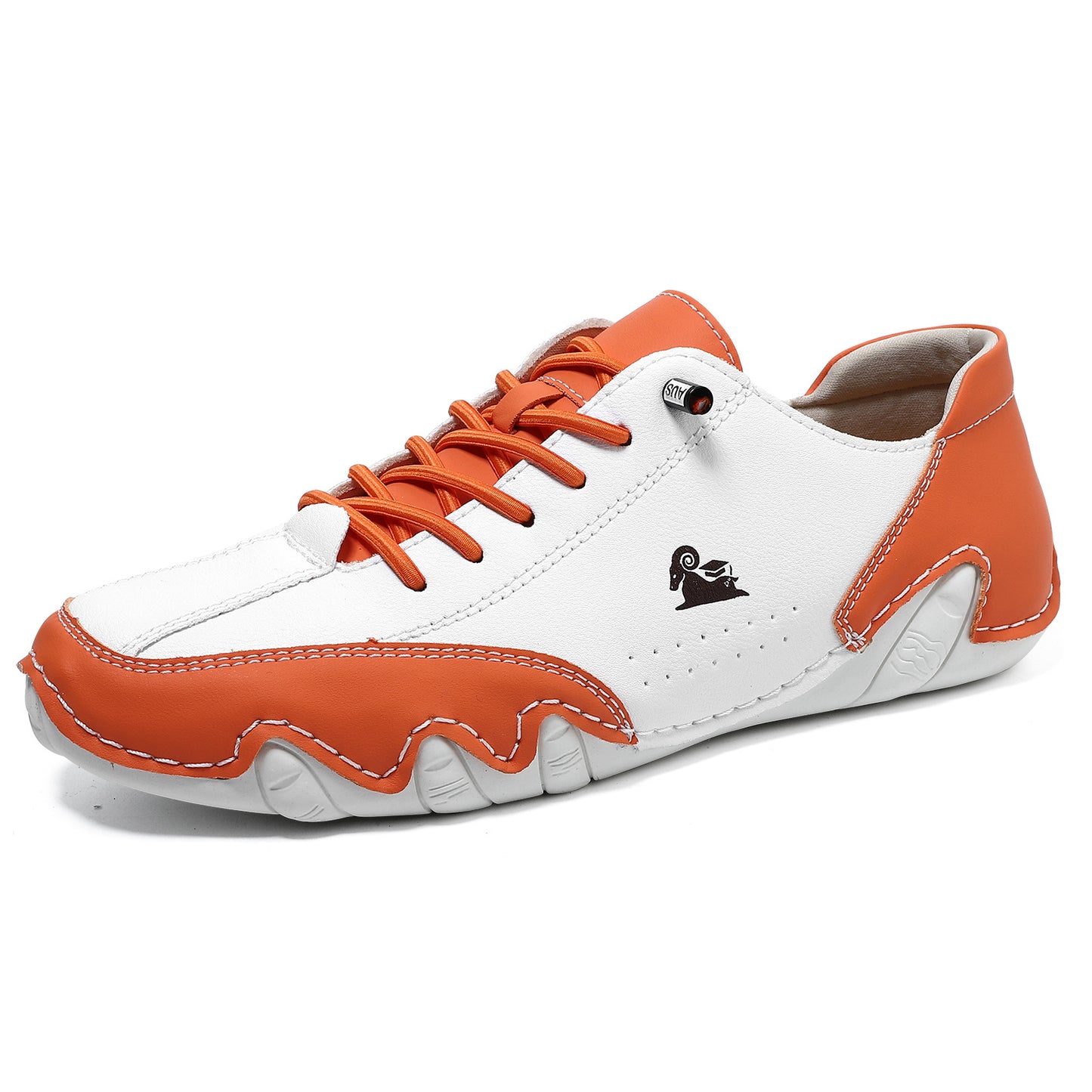 Men's low cut shiny and comfortable casual shoes