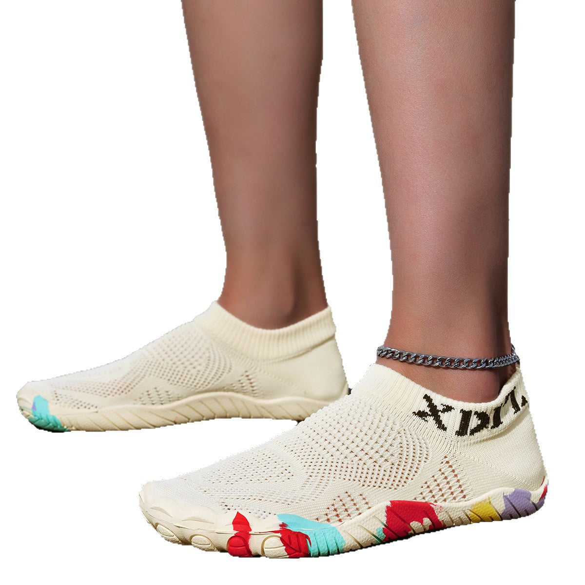 Water and Land Cut-resistant and Puncture-resistant Beachcombing Quick-drying Water Play Shoes