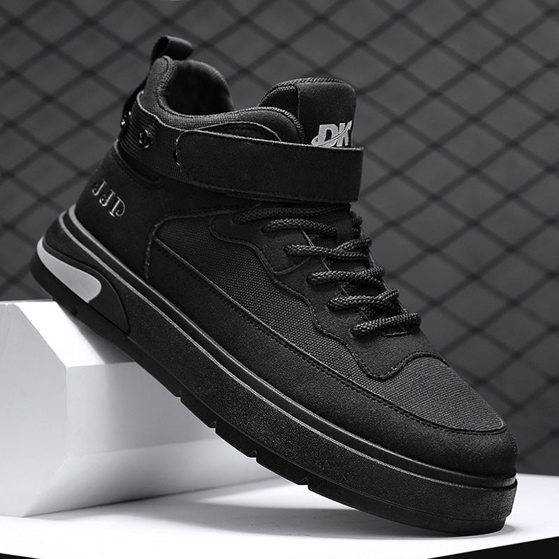 Men's casual Velcro high board shoes