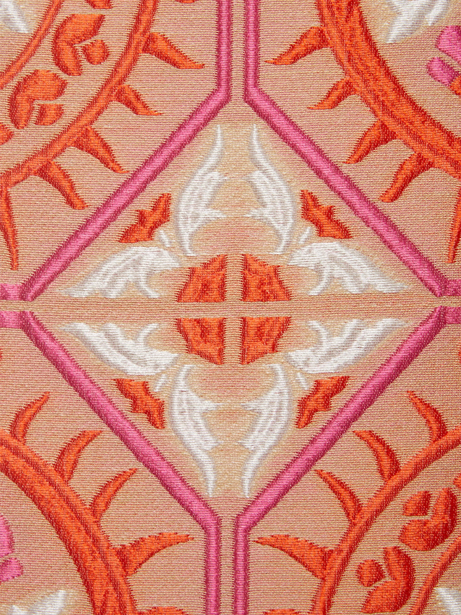 Feathers Sleeveless Printed Maxi Dress