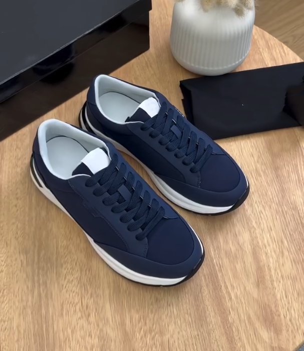 Men's Premium Spliced Leather Soft Soled Casual Shoes