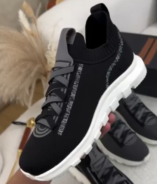Men's Two Tone Shoelace Casual Shoes
