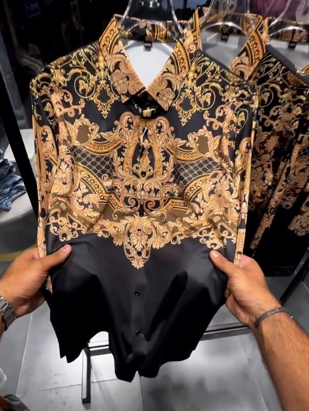 Men's Golden Palace Long Sleeve Shirt