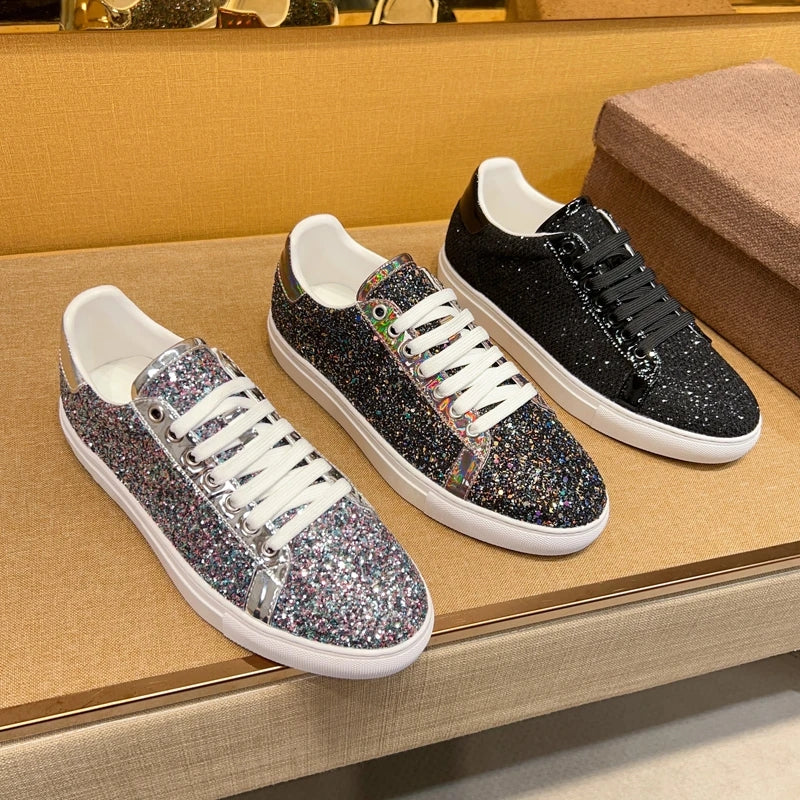 Men's Colorful Sequin Casual Shoes
