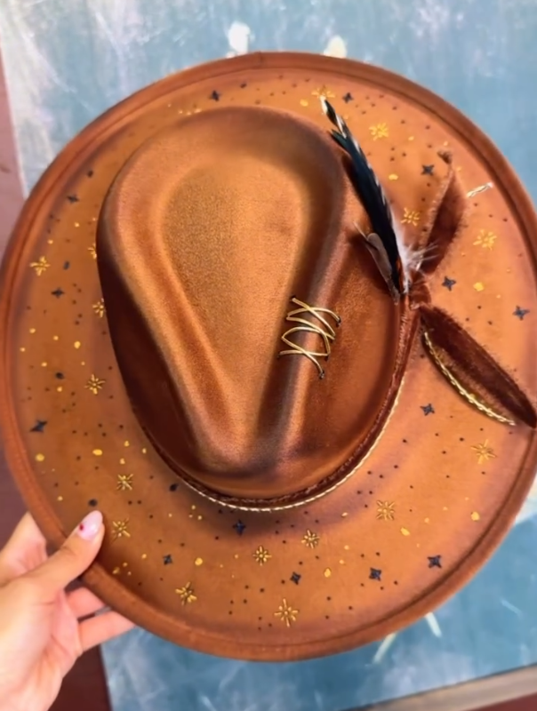 Starlight Brown Cowboy Hat