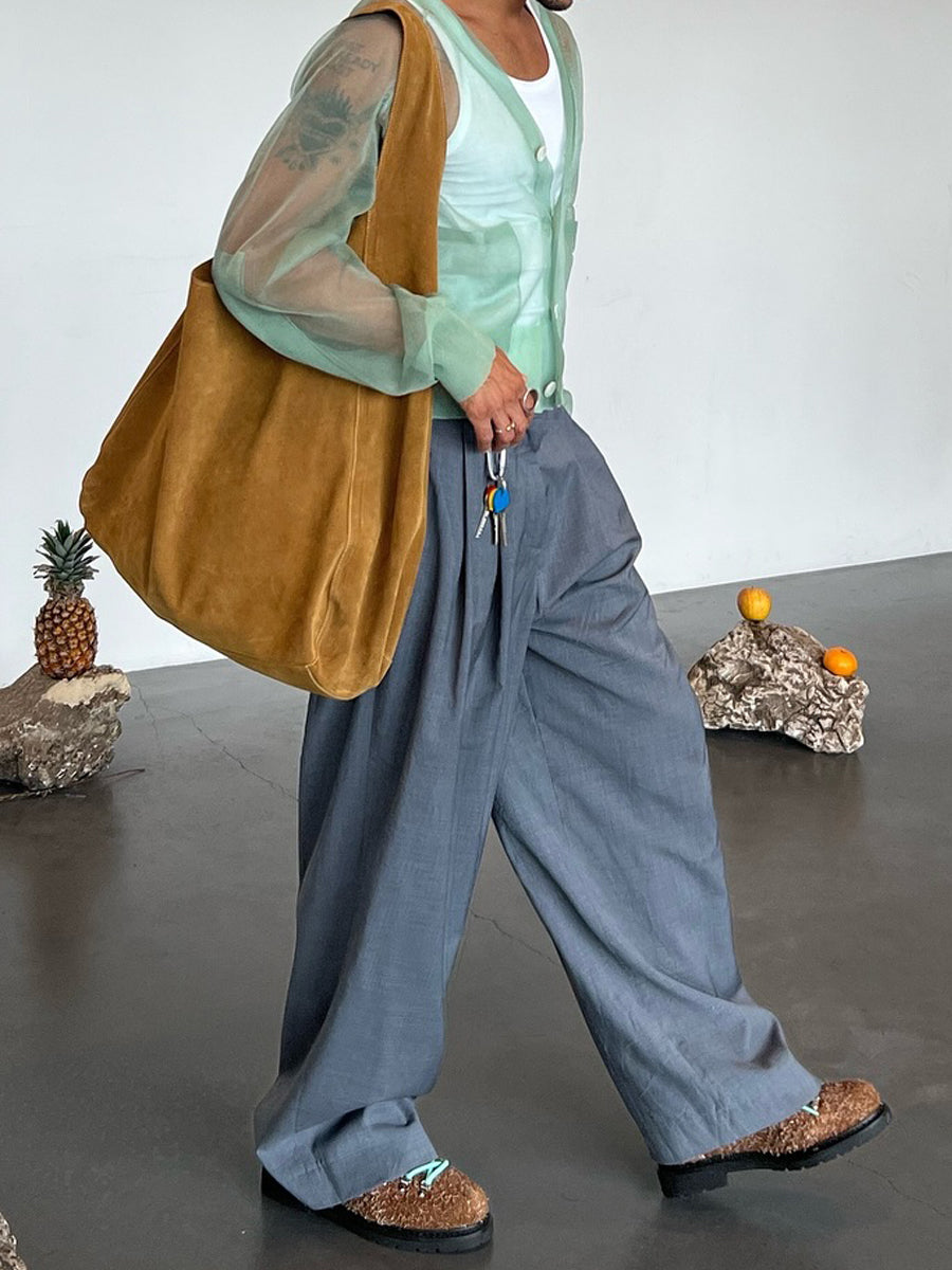 Men's See-through Cardigan