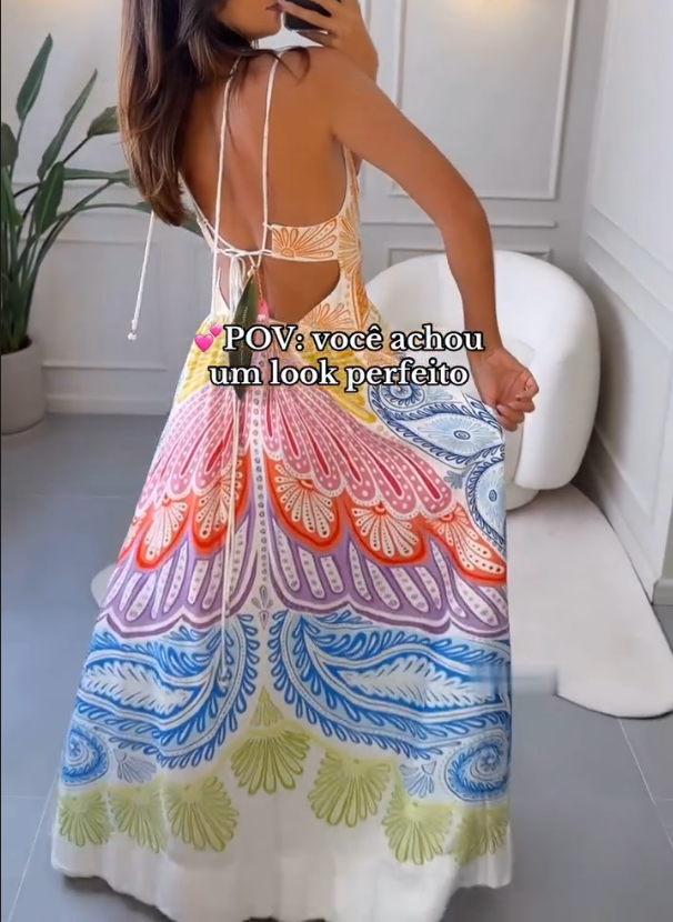 Gorgeous Colorful Butterfly Dress