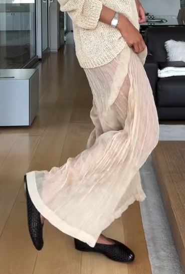 Ice Silk Cool And Lightweight Silk Pants