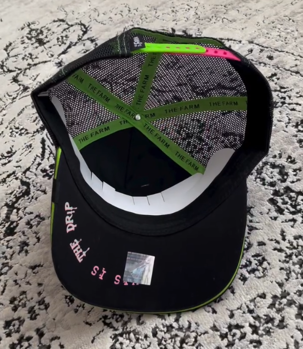 Sunscreen Mesh Pure Cotton Embroidered Animal Baseball Cap