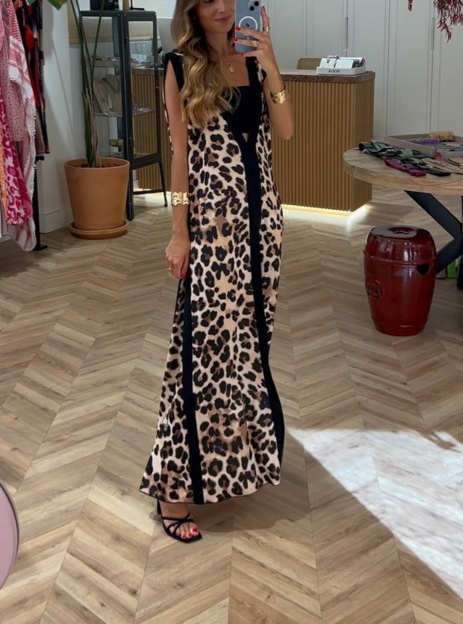 Leopard Sarah Maxi Dress