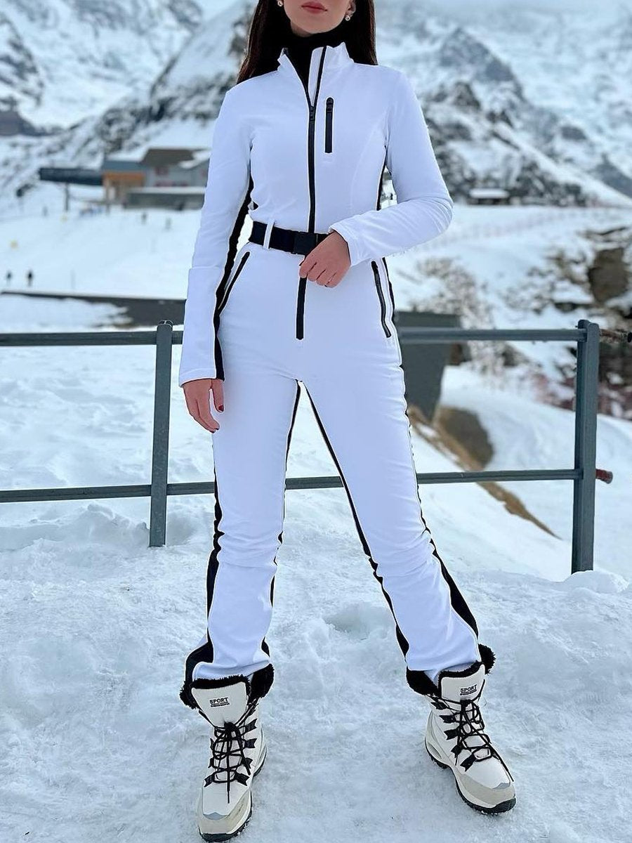 Women's Warm Waterproof Fashion Ski Suit