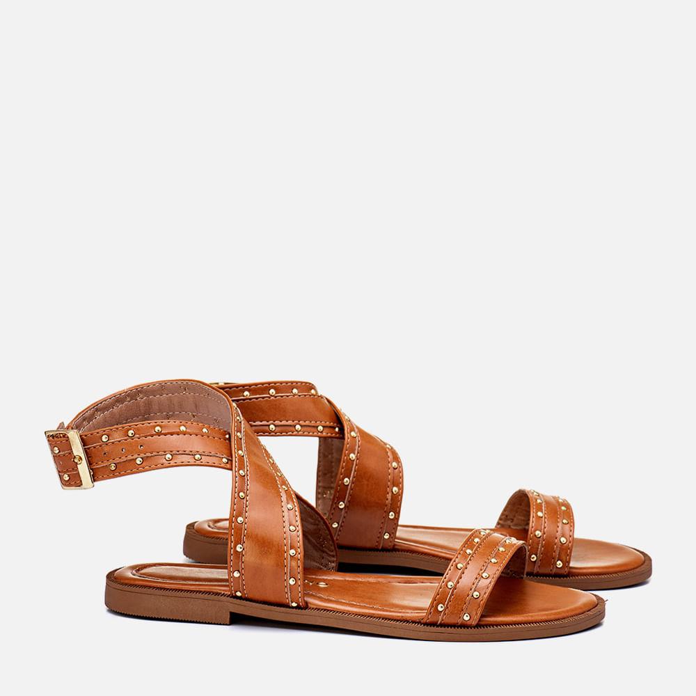 Women's Chic Studded Flat Sandals