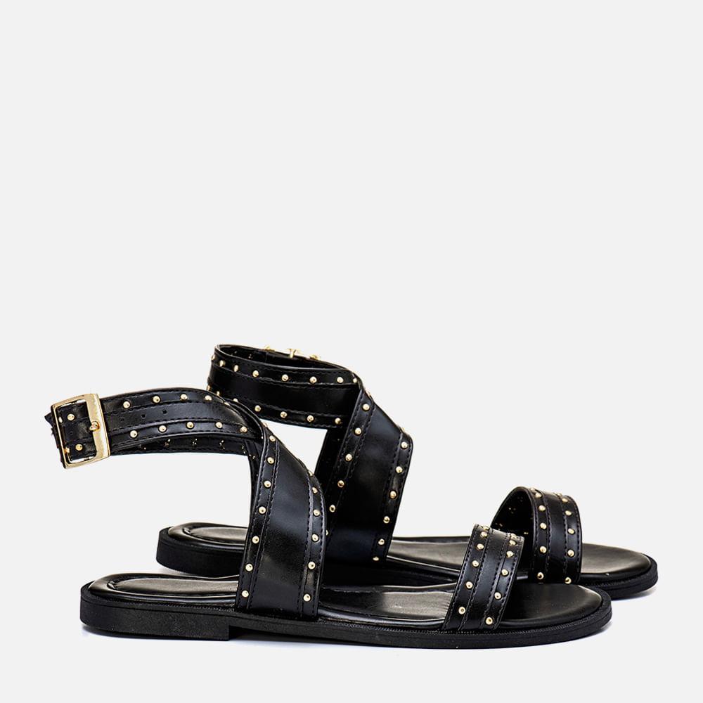 Women's Chic Studded Flat Sandals