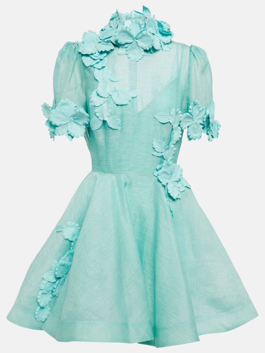 Lace Turtleneck Dress