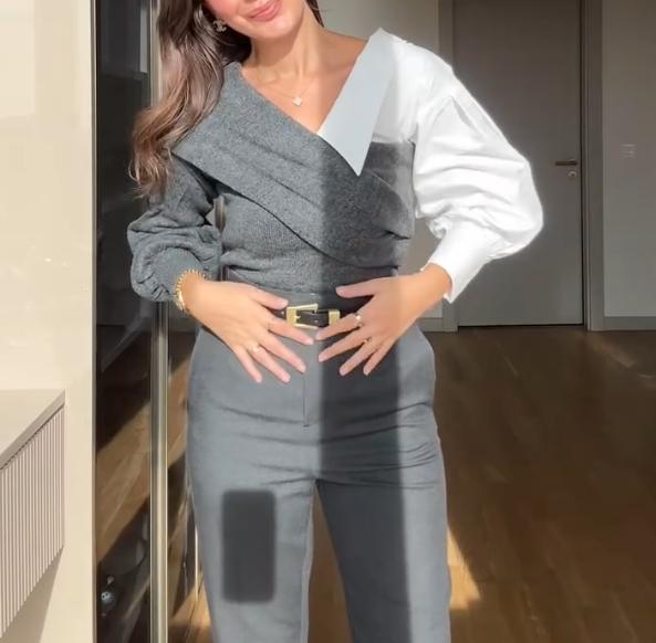 Design Inspired Patchwork Shirt