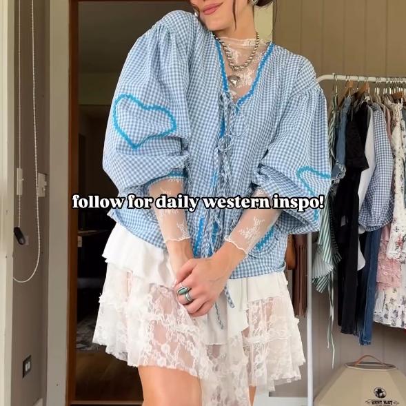 Checkered Love Women's Shirt