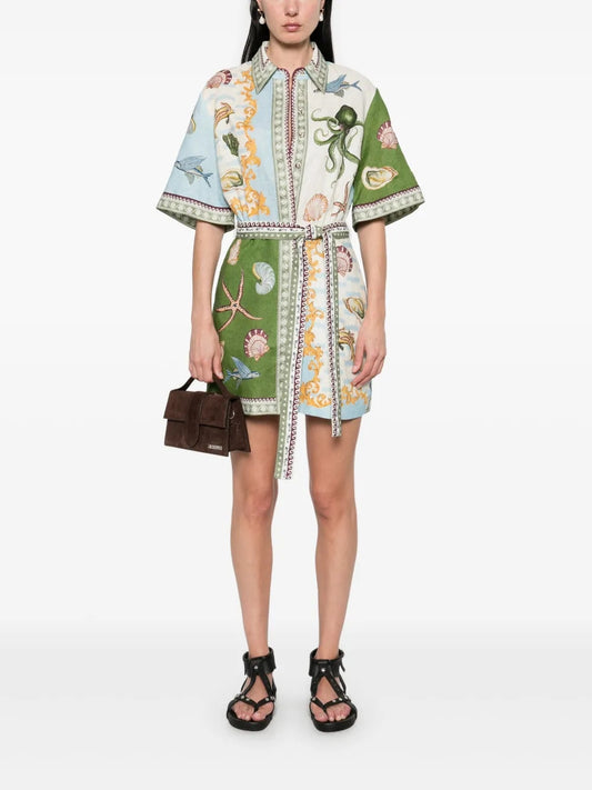 Underwater World Mini Dress