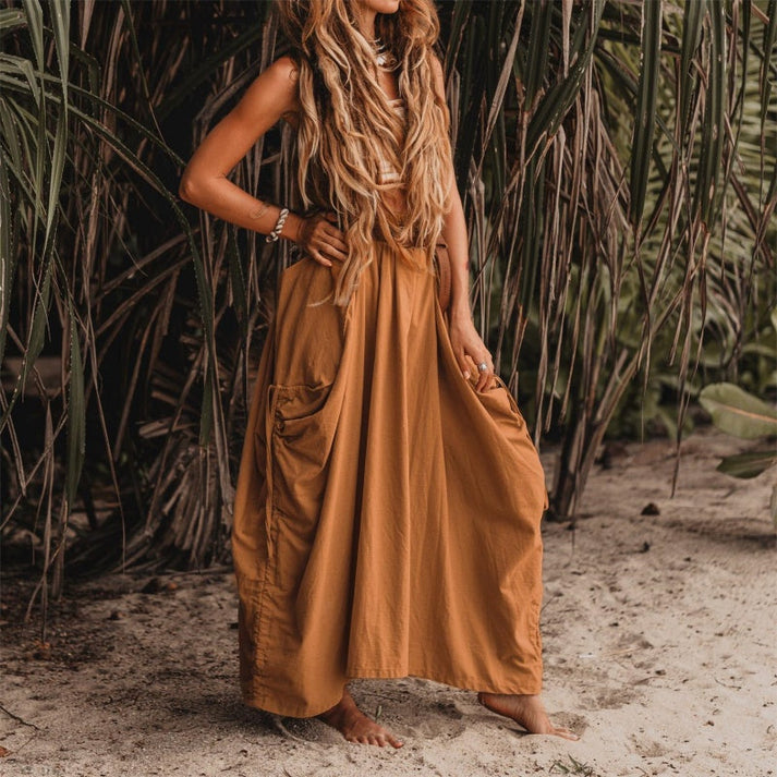 Side Drawstring Casual Skirt