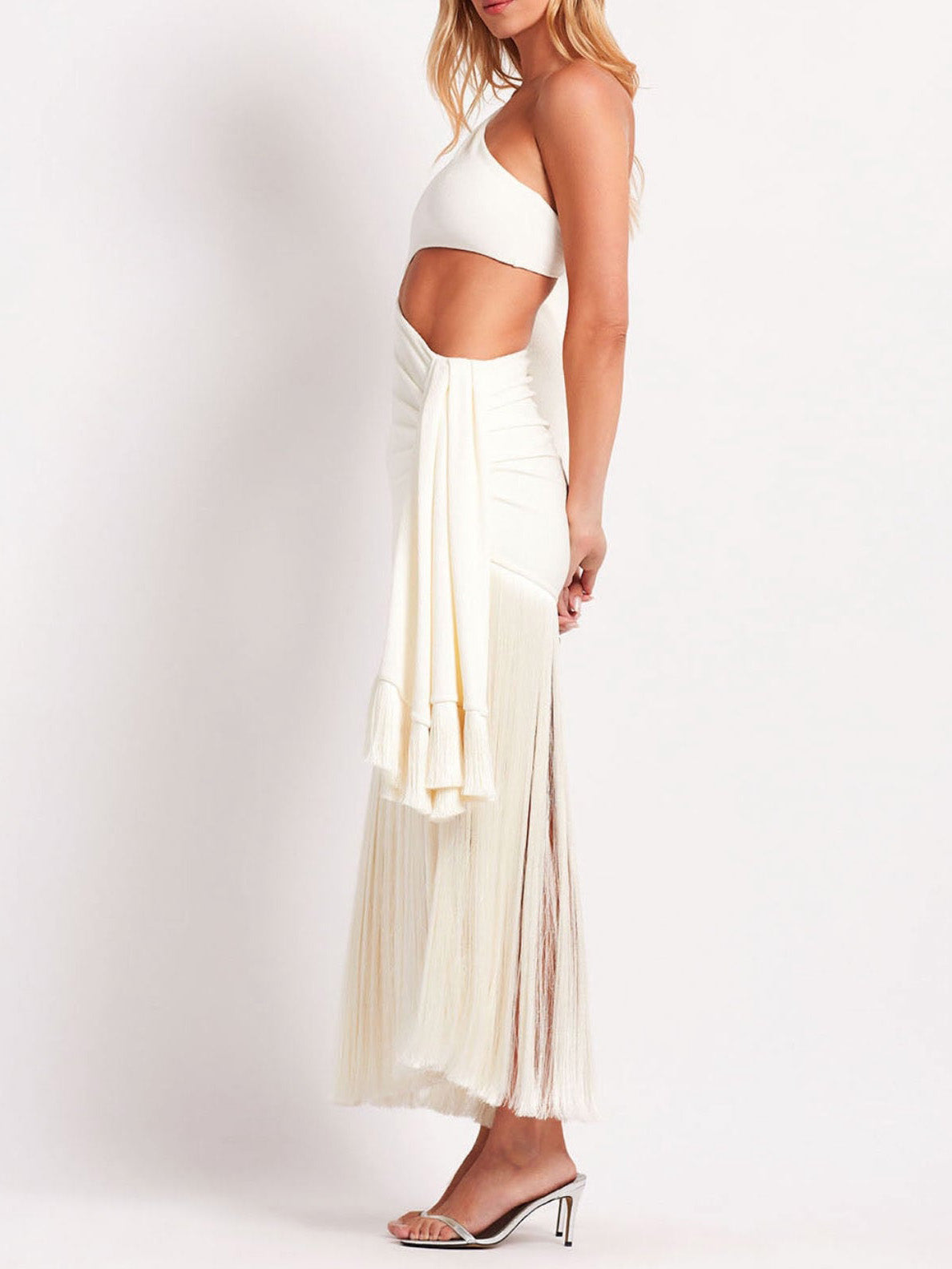 Stunning Cutout Fringe Dress