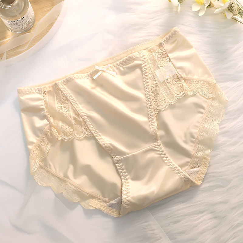 Ladies' luxury high-end lace seamless breathable underwear