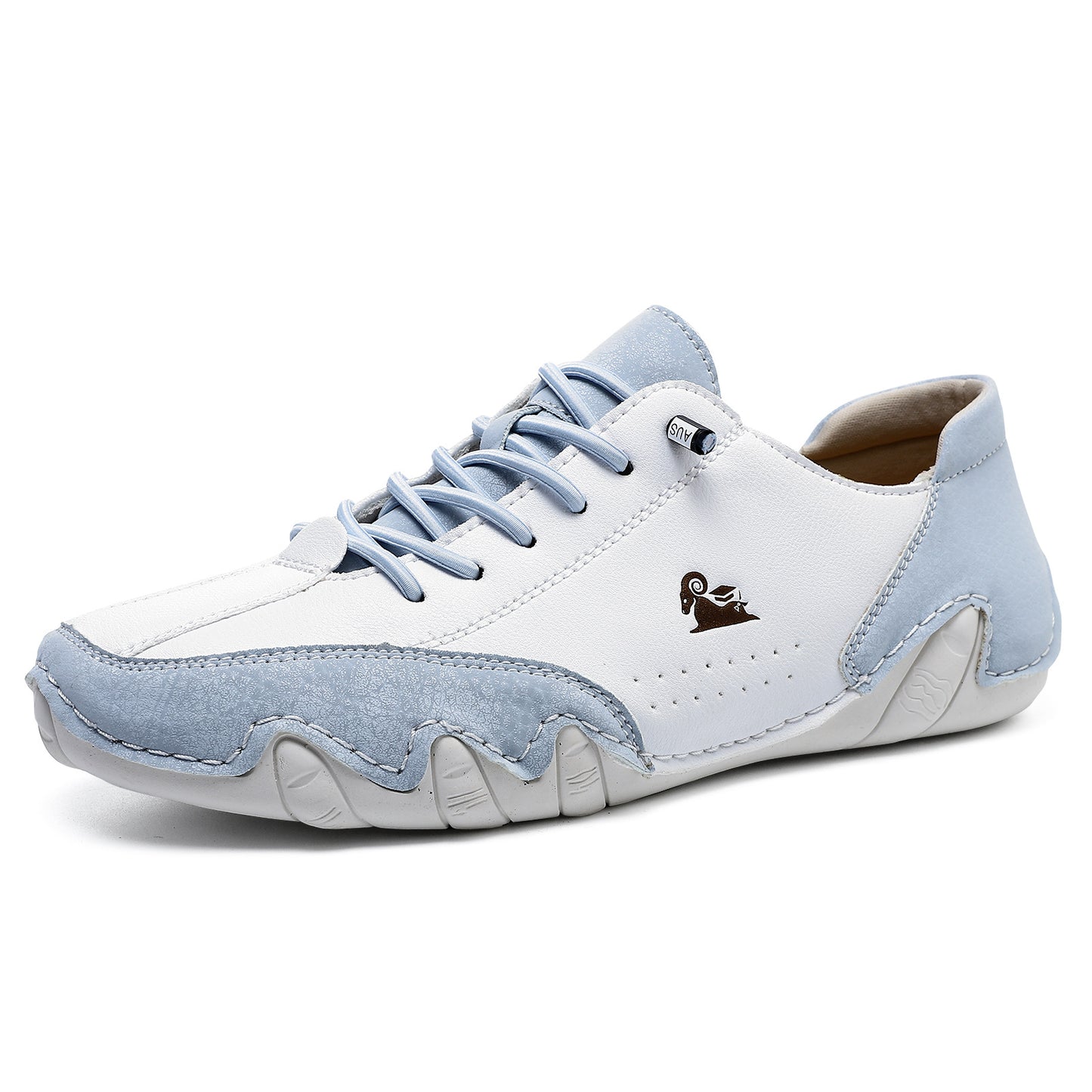 Men's low cut shiny and comfortable casual shoes