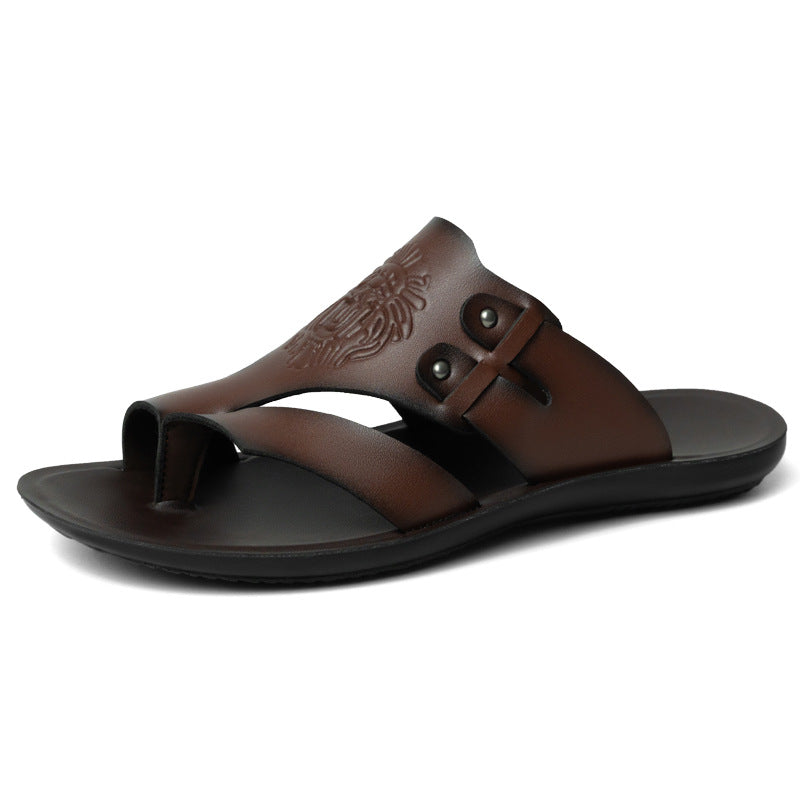 Men's flip flops with soft bottom and anti slip cool slippers