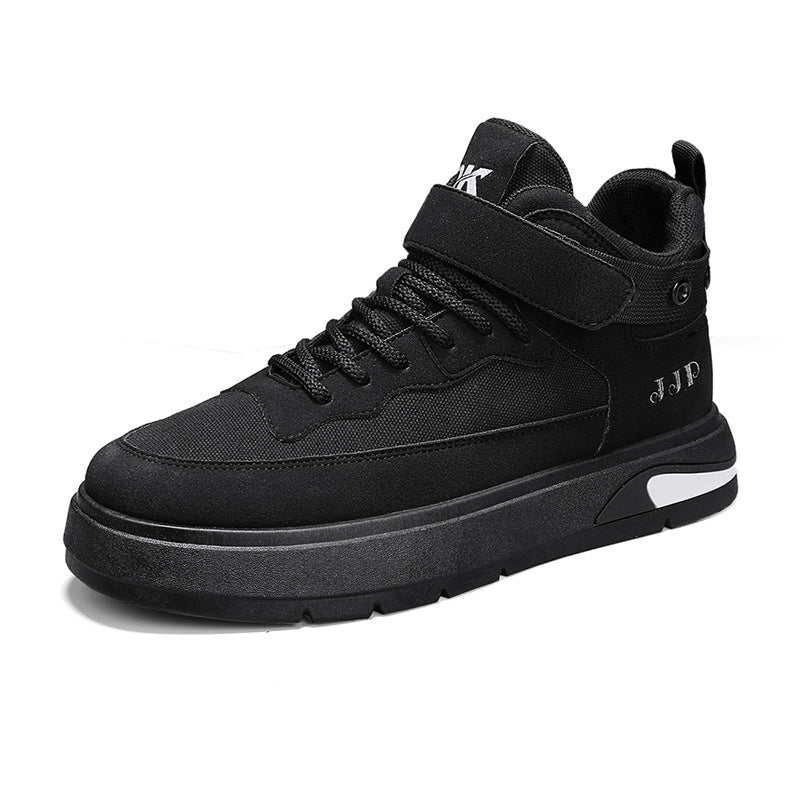 Men's casual Velcro high board shoes