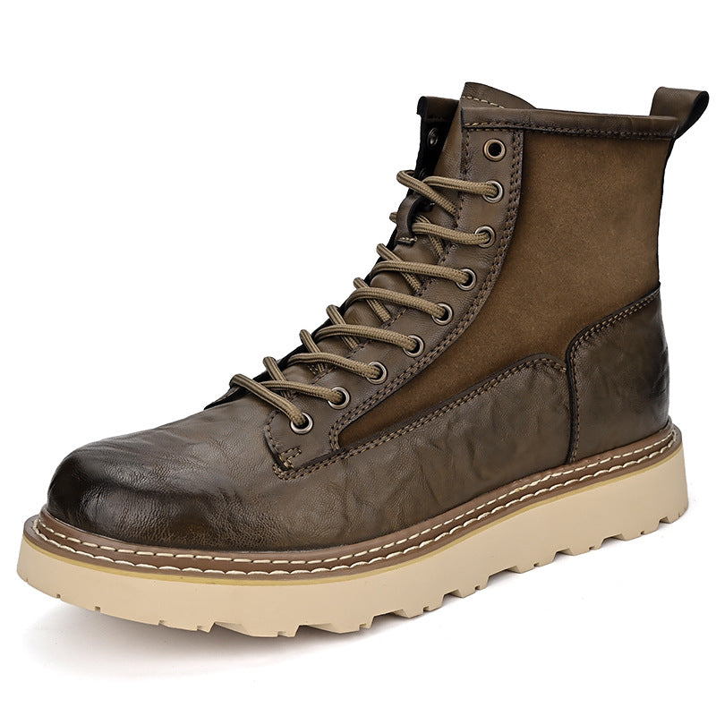 Men's comfortable British retro Martin boots