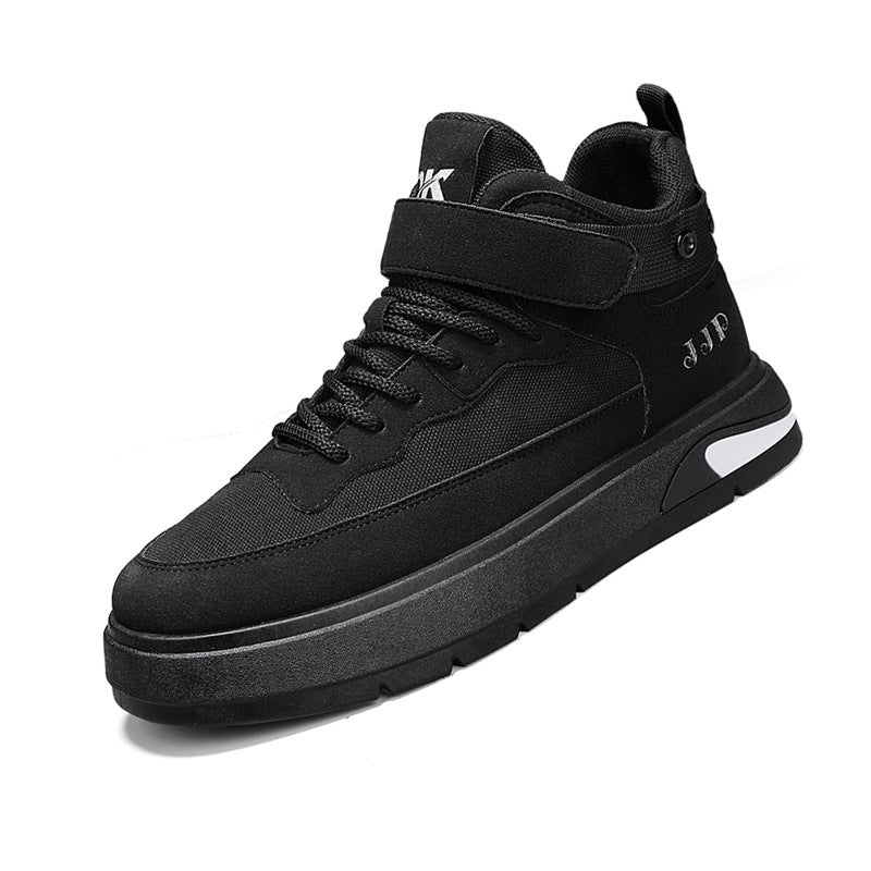 Men's casual Velcro high board shoes