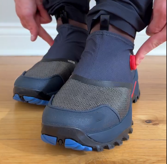Men's Mesh Rotating Button Technology Fabric Casual Shoes