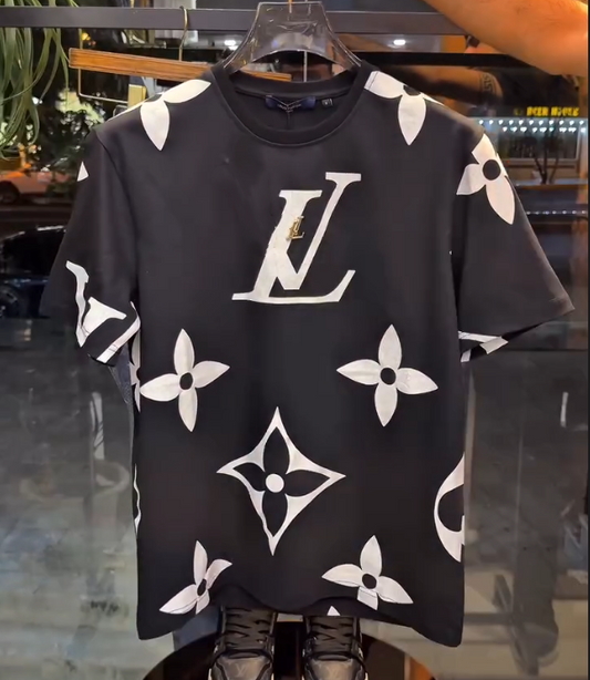 Men's High-quality Luxury Printed Short Sleeves