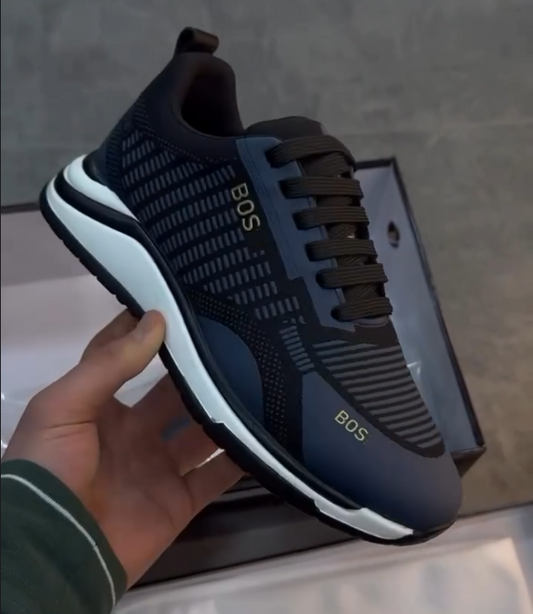 Men's Premium Knitted Digital Soft Soled Casual Shoes