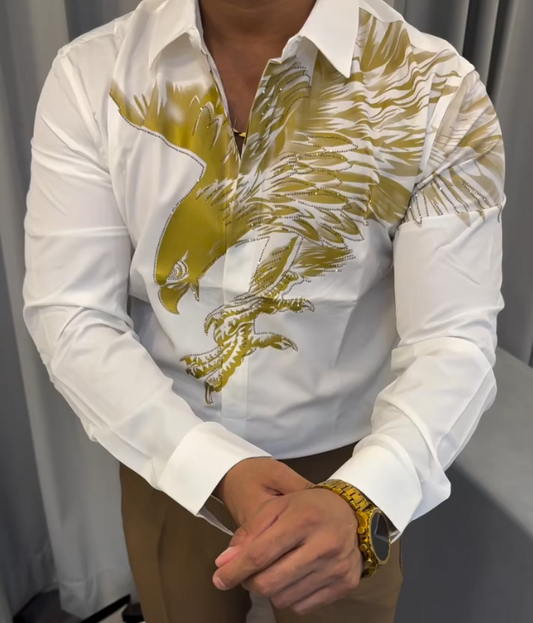 Men's Golden Eagle Long Sleeve Shirt