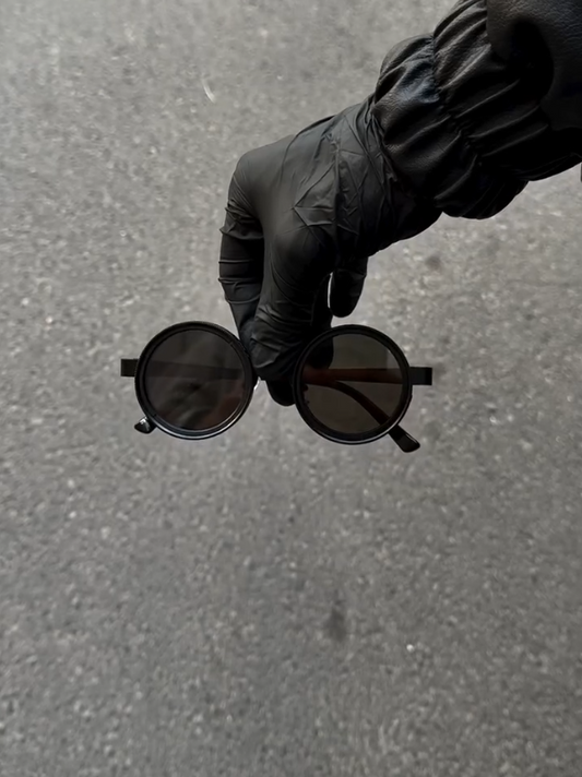 Retro Round Fashionable Sunglasses