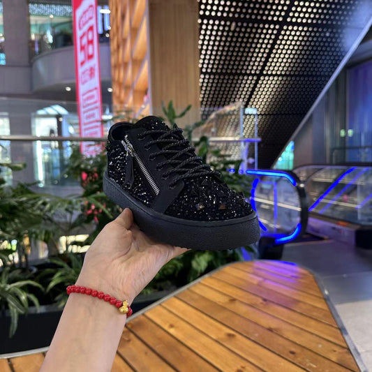 Men's Rhinestone Casual Trendy Board Shoes