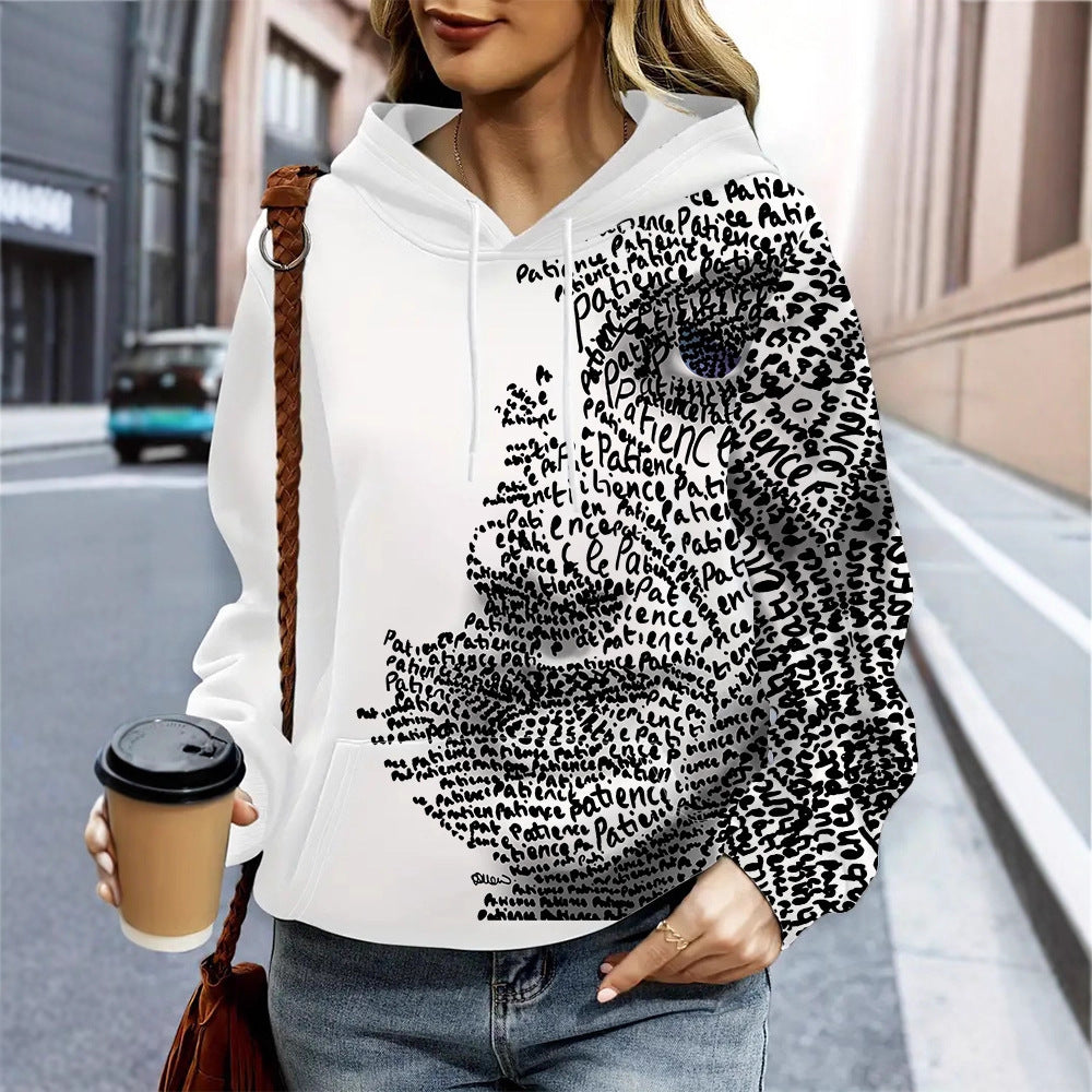 Creative Hooded Sweatshirt