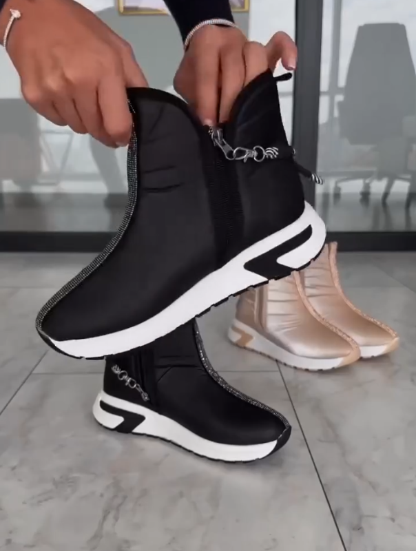 Urban Chic Sneaker Boots