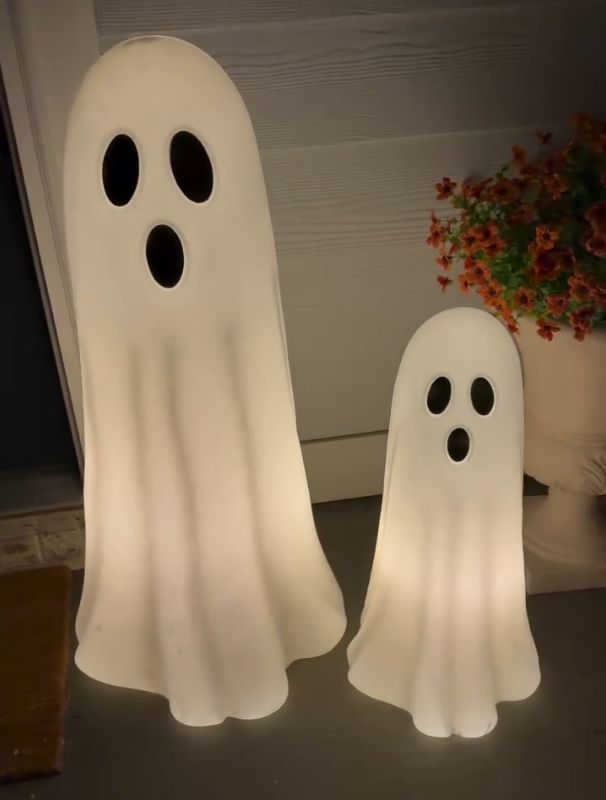 Glowing Ghostly Duo