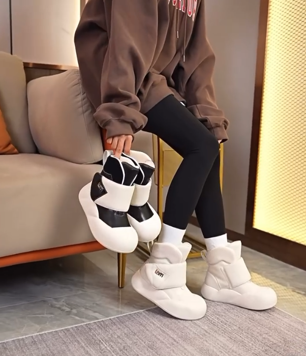 Cozy Cat Ears Boots