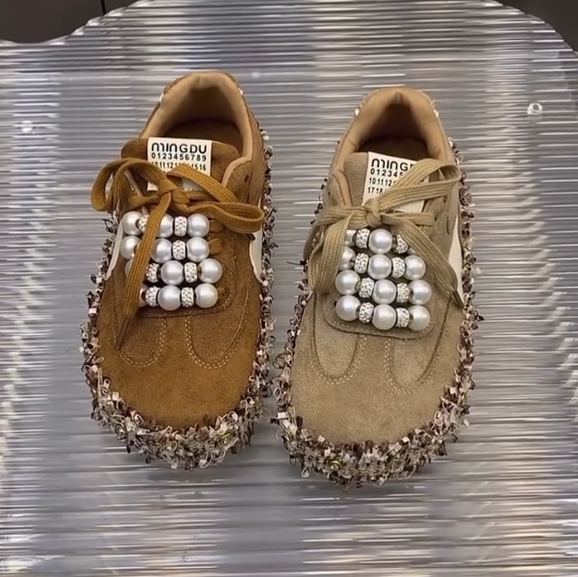 Pearl Glam Sneakers