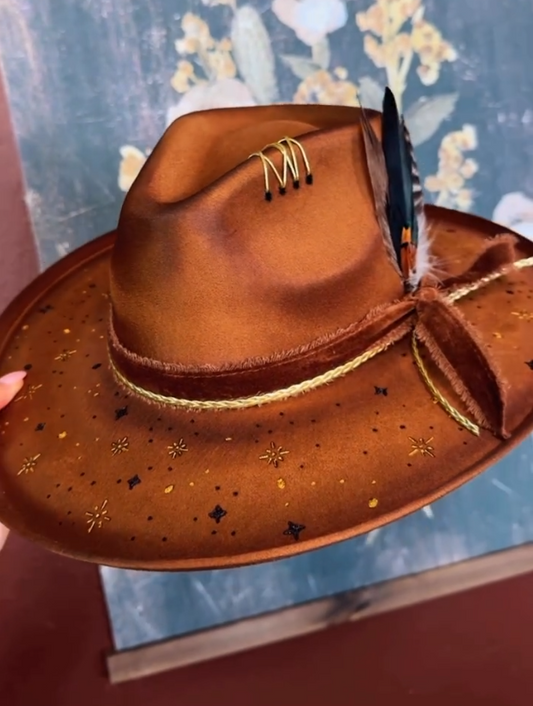 Starlight Brown Cowboy Hat