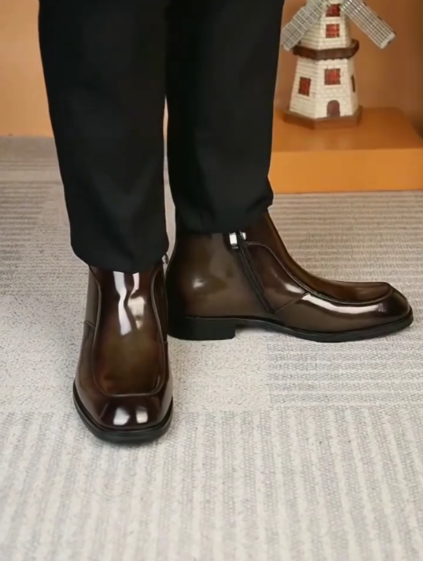 LuxeGloss Chelsea Boots