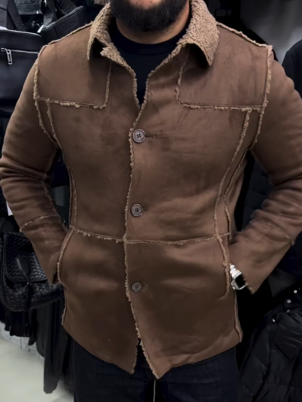 RuggedShearling Jacket