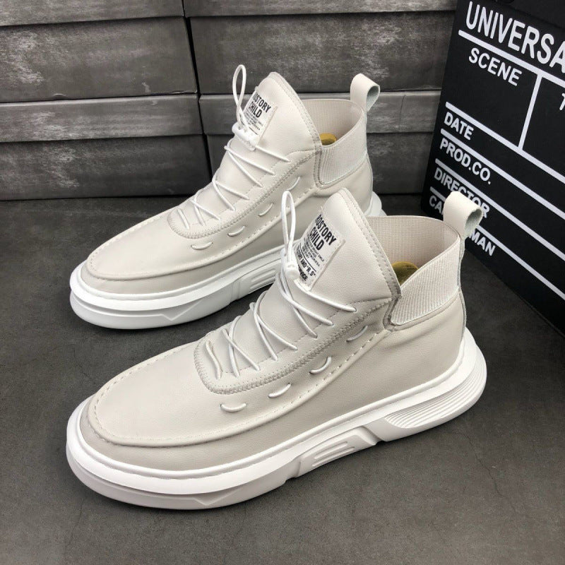 Rostock Leather High-Top Boots