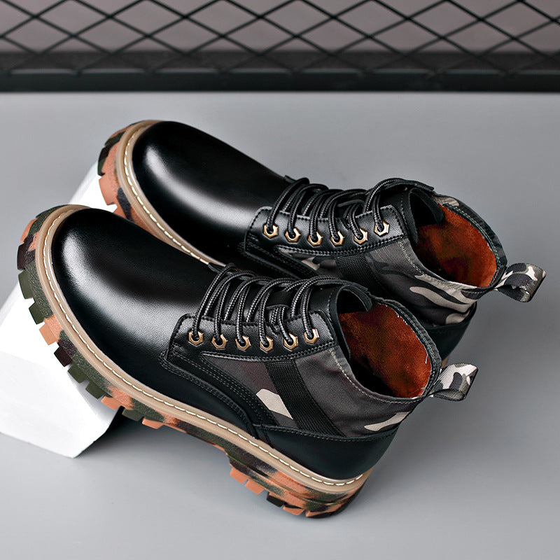 Camo-Trim Hiking Boots