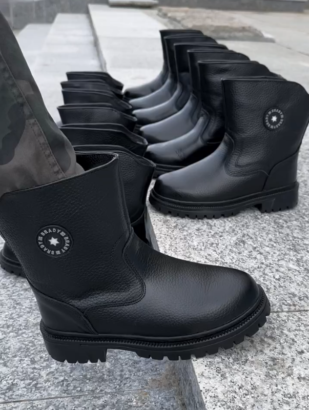 Tactical Leather Combat Boots