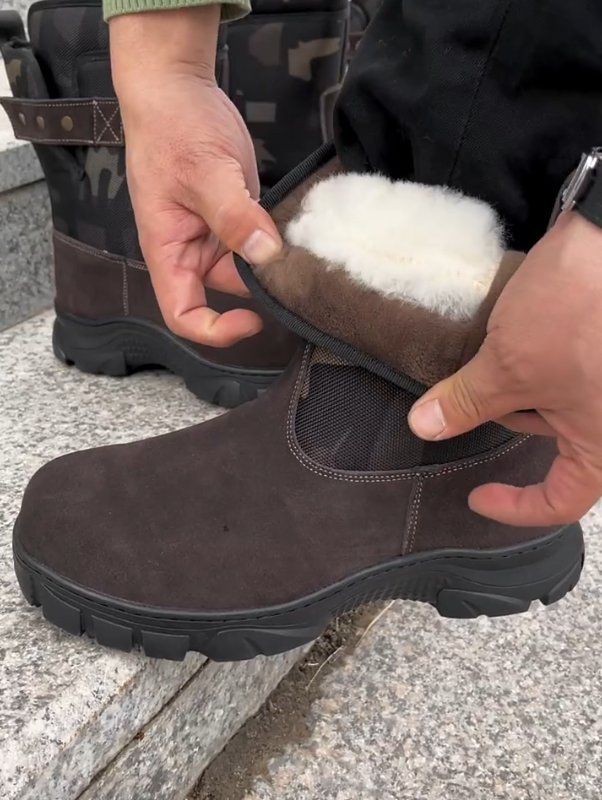 Camo Suede Tactical Boots